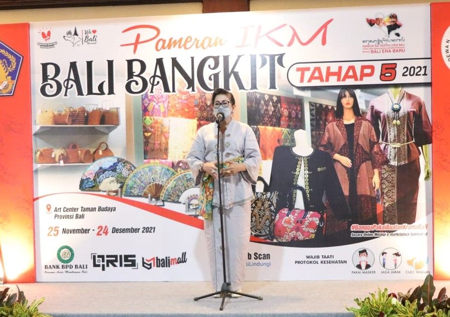 podiumnews.com-Pameran IKM Bali Bangkit Tahap V Kembali Dibuka